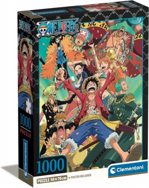 Puzzle Compact Anime One Piece 1000 elementów