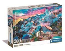 Puzzle 500 elementów Compact Grecki widok