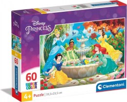Puzzle 60 elementów Księżniczki Disneya