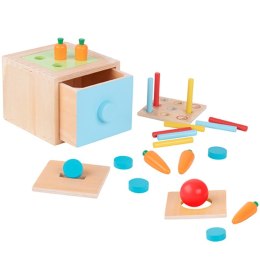 WOOPIE GREEN Drewniana Szuflada Edukacyjna Sorter Montessori