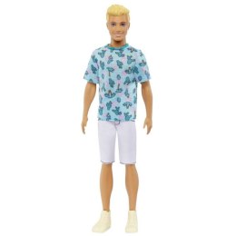 Barbie Fashionistas Ken Niebieski T-shirt w kaktusy