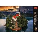 Puzzle 1000 elementów Premium Plus Jezioro Bled Słowenia