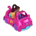 Figurki Polly Pocket Pollyville Autko Kotek