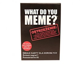 Gra What Do You Meme? Extra paka No 3 śmiałe karty dla dorosłych