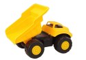 Wywrotka Żółta Pojazd Budowlany Ciężarówka Przyczepa Duże Auto