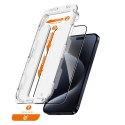 Crong EasyShield 2-Pack - Szkło hartowane iPhone 15 Pro (2 sztuki)