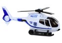 Helikopter Policyjny Śmigłowiec Jeżdżący Światła Dźwięki
