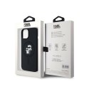 Karl Lagerfeld Silicone Karl & Choupette MagSafe - Etui iPhone 15 / 14 / 13 (czarny)