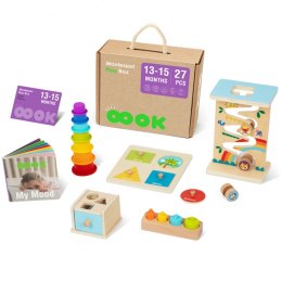 TOOKY TOY Box Pudełko XXL Montessori Edukacyjne 6w1 Sensoryczne 13-15 Mies