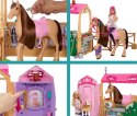 Lalka Barbie zestaw ze stajnią, koniem i akcesoriami