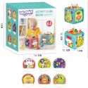 WOOPIE Kostka Sensoryczna Edukacyjna Montessori Sorter 6w1