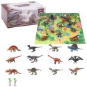 WOOPIE Zestaw XL Figurki Dinozaury + Kuferek + Mata