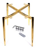 Krzesło tapicerowane GIULIA VELVET BLACK GOLD-II-GATUNEK