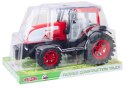 Duży Traktor Farmerski Rolniczy Napęd Czerwony