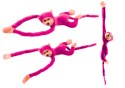 Maskotka Pluszowa Małpka z Dźwiękiem Ciemno Różowa 80 cm