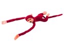 Maskotka Pluszowa Małpka z Dźwiękiem Czerwona 80 cm