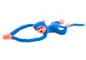Maskotka Pluszowa Małpka z Dźwiękiem Niebieska 60 cm