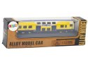 Model Kolekcjonerski Pociąg Żółto-Niebieski 1:48 Metalowy
