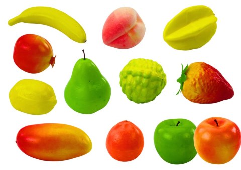 Zestaw Miękkie Owoce 24 Elementy