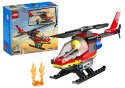 Klocki LEGO CITY Strażacki Helikopter Ratunkowy 85 Elementów 60411
