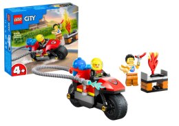 Klocki LEGO CITY Strażacki Motocykl Ratunkowy 57 Elementów 60410