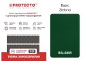 Taśma ogrodzeniowa ROLKA 26mb BASIC 19cm PROTECTO ZIELONA