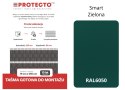 Taśma ogrodzeniowa PASKI 6 x 2,55mb SMART 19cm PROTECTO ZIELONA + 12 klipsów GRATIS