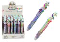 Jednorożec Długopis Wielokolorowy Automatyczny 10 Kolorów Mix