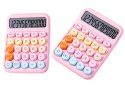 Kalkulator Fioletowy Biurowy Nauka Wielofunkcyjny Kolorowy Elektroniczny