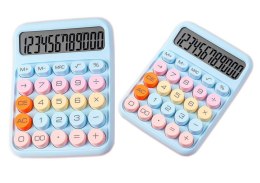 Kalkulator Niebieski Biurowy Nauka Wielofunkcyjny Kolorowy Elektroniczny