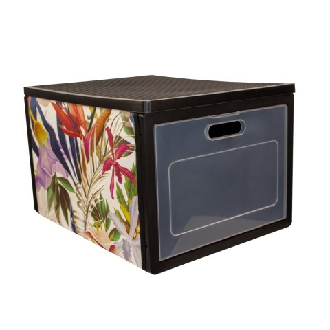 FLORAL w kwiaty organizer do szafy z drzwiczkami 41x31x25cm