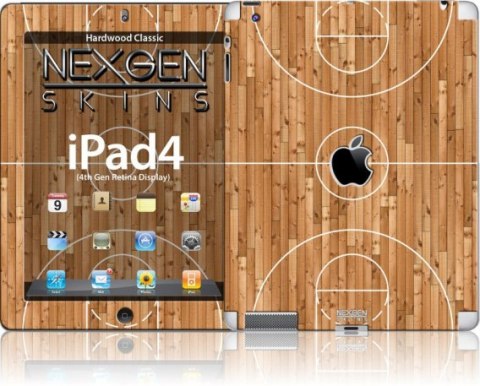 ZESTAW SKÓREK NA OBUDOWĘ 3D iPad 2/3/4 (Hardwood Classic 3D)