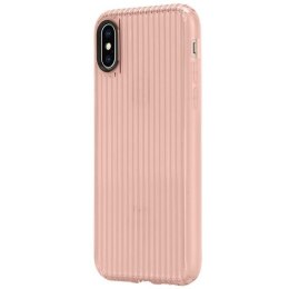 PROTECTIVE GUARD COVER ETUI IPHONE X ROSE GOLD