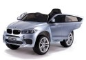 POJAZD AUTO NA AKUMULATOR BMW X6 SREBRNY LAKIER