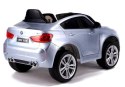 POJAZD AUTO NA AKUMULATOR BMW X6 SREBRNY LAKIER