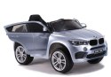 POJAZD AUTO NA AKUMULATOR BMW X6 SREBRNY LAKIER