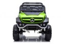 POJAZD ELEKTRYCZNY MERCEDES UNIMOG ZIELONY