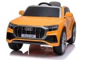 POJAZD AUTO ELEKTRYCZNE AUDI Q8 ŻÓŁTY AKUMULATOR