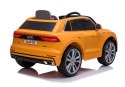 POJAZD AUTO ELEKTRYCZNE AUDI Q8 ŻÓŁTY AKUMULATOR