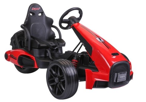 POJAZD GOKART NA AKUMULATOR CH9939 CZERWONY