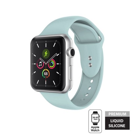 SILIKONOWY PASEK DO APPLE WATCH 38/40 mm TURKUS