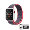 PASEK SPORTOWY CRONG DO APPLE WATCH 42/44 RÓŻOWY