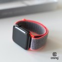 PASEK SPORTOWY CRONG DO APPLE WATCH 42/44 RÓŻOWY