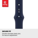 PASEK CRONG BAND DO APPLE WATCH 38/40 mm NIEBIESKI