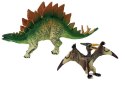 ZESTAW FIGUREK DINOZAURY Stegosaurus Pteranodon