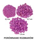 ŻWIREK AKWARIUM KAMYCZKI FLUOR ZIELONY 0.3cm 0.5kg