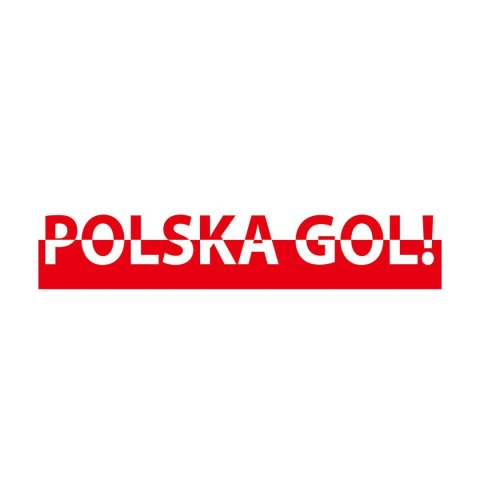 NAKLEJKA 40x10CM POLSKA