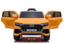 AUTO ELEKTRYCZNY AUDI Q8 ŻÓŁTE LAKIEROWANE