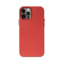 ETUI CRONG ZE SKÓRY IPHONE 12 Pro Max MagSafe (czerwony)