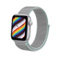 PASEK SPORTOWY APPLE WATCH CRONG NYLON 38/40mm SZARY